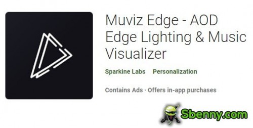 Muviz Edge - Visualizador de iluminación y música AOD Edge MOD APK