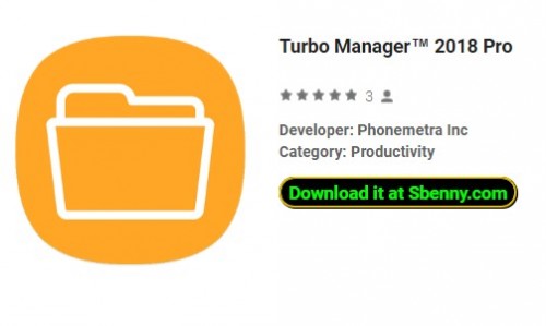 APK-файл Turbo Manager ™ 2018 Pro