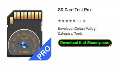 Test karty SD Pro MOD APK