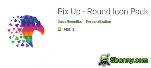 Pix Up - Pack d'icônes rondes MOD APK