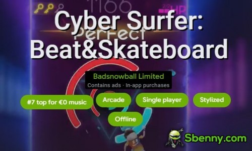 Cyber ​​Surfer : Beat&Skateboard MODDÉ