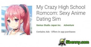 My Crazy High School Romcom: Sexy Anime Dating Sim MOD APK