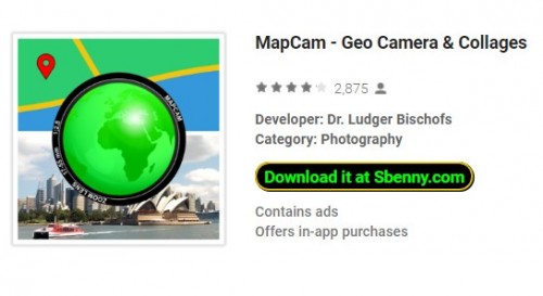 MapCam - Geocamera e collage MOD APK
