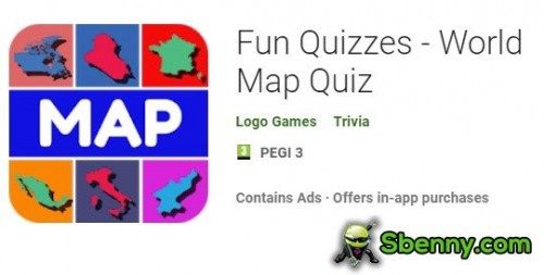 Fun Quizzes - World Map Quiz MOD APK