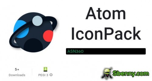 Атом IconPack MOD APK