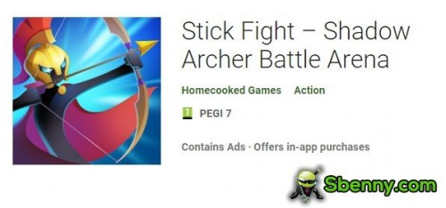 Stick Fight - APK MOD dell'Arena di battaglia dell'Arciere Ombra