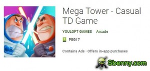 Mega Tower - казуальная игра TD MOD APK