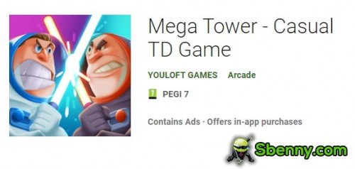 Mega Tower - 休闲 TD 游戏 MODDED