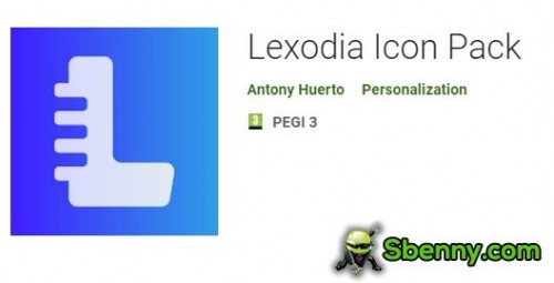 APK MOD del pacchetto icone Lexodia