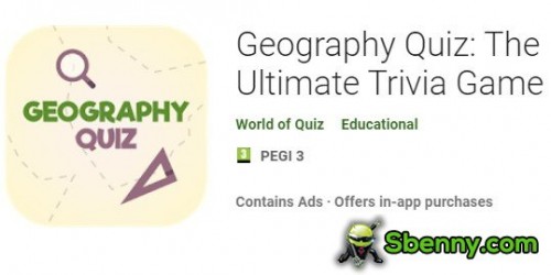 Geografia Quiz: L'ultimo gioco a quiz MOD APK