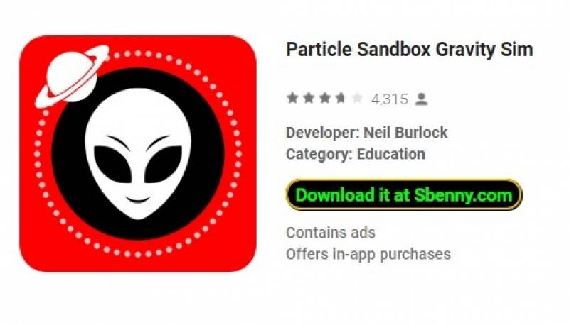 Particle Sandbox Gravity Sim MOD APK