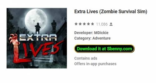 APK MOD Extra Lives (Zombie Survival Sim)