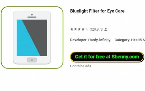 Modrý filtr pro péči o oči MOD APK