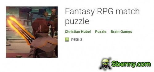 APK puzzle match fantasy RPG