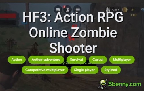 HF3: Action RPG en ligne Zombie Shooter MOD APK