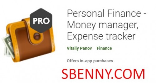 Finanças pessoais - gerenciador de dinheiro, rastreador de despesas MODDED
