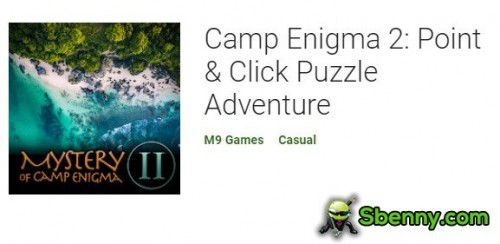 Acampamento Enigma 2: APK de aventura de quebra-cabeça de apontar e clicar