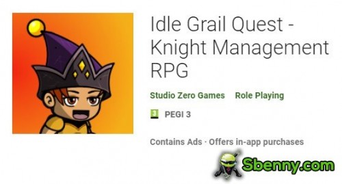 Idle Grail Quest - Knight Management RPG MOD APK