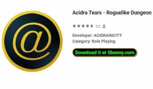 Acidra Tears - Roguelike Dungeon RPG de ação - APK COMPLETO