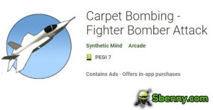Bombardowanie dywanem - Atak myśliwca Bomber MOD APK