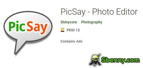 PicSay - MOD APK dell'editor di foto