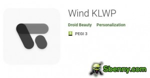 APK de vento KLWP