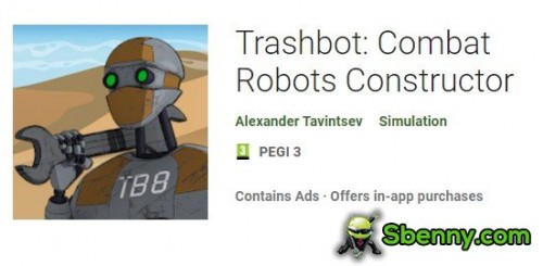 Trashbot: Construtor de Robôs de Combate MOD APK