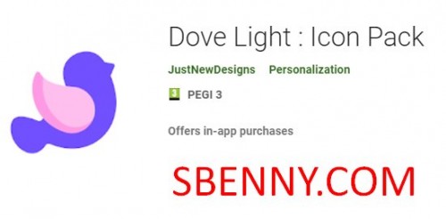 Dove Light: Pack d'icônes MOD APK