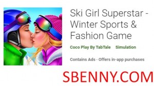 滑雪女郎超级巨星 - 冬季运动与时尚游戏 MOD APK