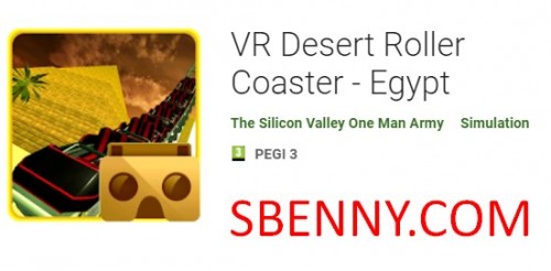 Montanha-russa do deserto VR - Egito APK