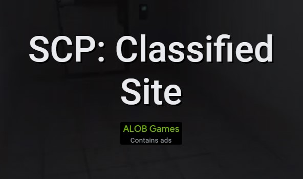SCP: geclassificeerde site MOD APK