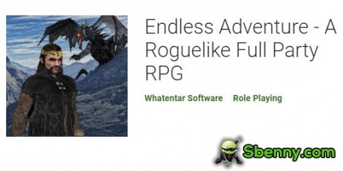 הרפתקאות אינסופיות - משחק RPG APK למסיבה מלאה של Roguelike
