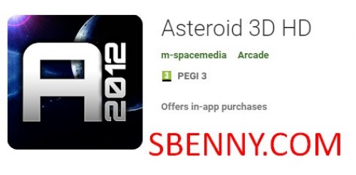 Astéroïde 3D HD MOD APK