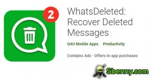 WhatsDeleted: Recuperar mensajes eliminados MOD APK