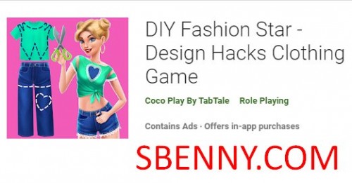 DIY Fashion Star - Design Hacks Kleidungsspiel MOD APK