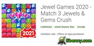 Jewel Games 2020 - Abbina 3 gioielli e gemme Crush MOD APK