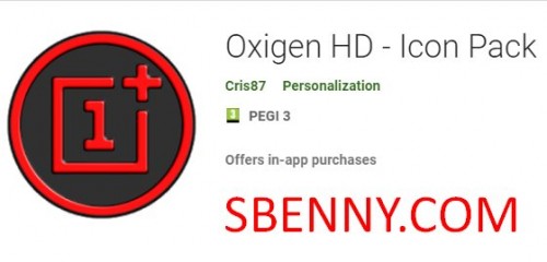 Oxigen HD - pakiet ikon MOD APK