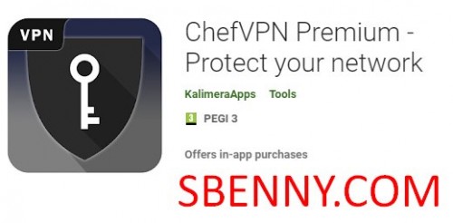 ChefVPN Premium - Schützen Sie Ihr Netzwerk MOD APK