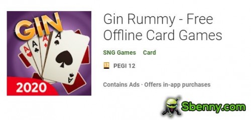 Gin Rummy - Jeux de cartes hors ligne gratuits MOD APK
