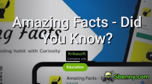 Elképesztő tények – tudtad? MOD APK