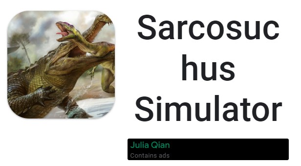 Sarcosuchus simulyatori MODDAN EDILGAN