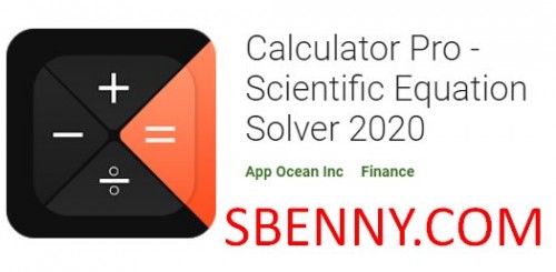 Calculator Pro - Řešitel vědeckých rovnic 2020