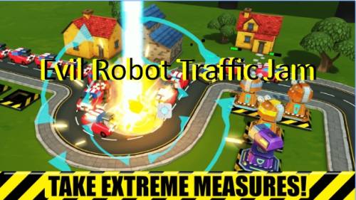 Télécharger Evil Robot Traffic Jam APK