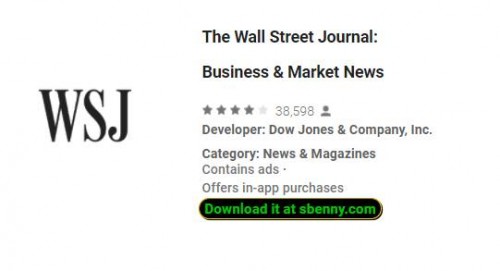 The Wall Street Journal: Descarga de noticias de negocios y mercados