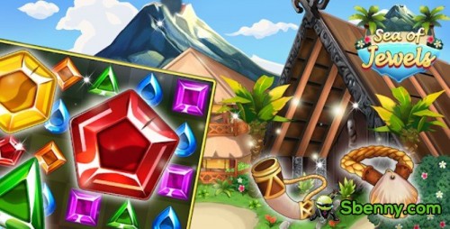 Juwelenmeer: ​​Aloha! Match3-Puzzle MODDED