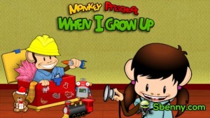 Monkey Preschool:Als ik opgroei APK
