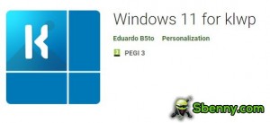 Windows 11 para klwp MOD APK