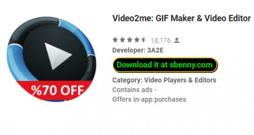 Video2me: GIF Maker & ویرایشگر ویدیو MOD APK