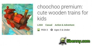 choochoo premium：适合儿童的可爱木制火车 APK