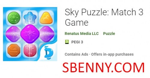 Sky Puzzle: Match 3 Jeu MOD APK